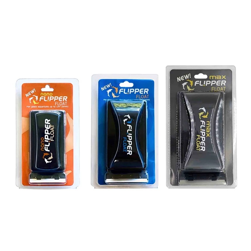 アクアサラムフィッシュタンクフリッパーフロートガラスブラシマグネティックコーナークリーニングツール