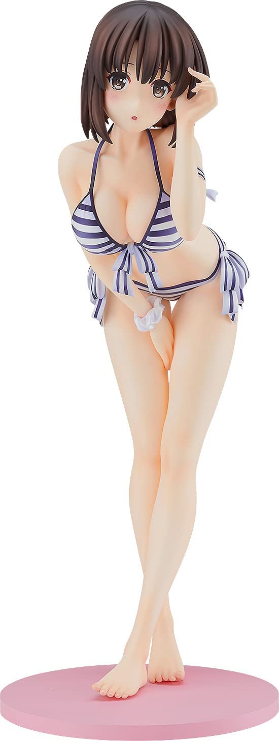 冴えない彼女の育てかた 加藤恵 アニメ フィギュア グッドスマイルカンパニー グッズ PVC製 塗装済み 完成品 趣味 水着 女の子 人形 シリーズ 収集 コレクター コレクション ドール 1/4スケ