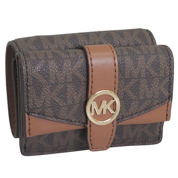 マイケルコース 財布 レディース 三つ折り財布 アウトレット ブラウン 35F5GGRD0B 200 MICHAEL KORS