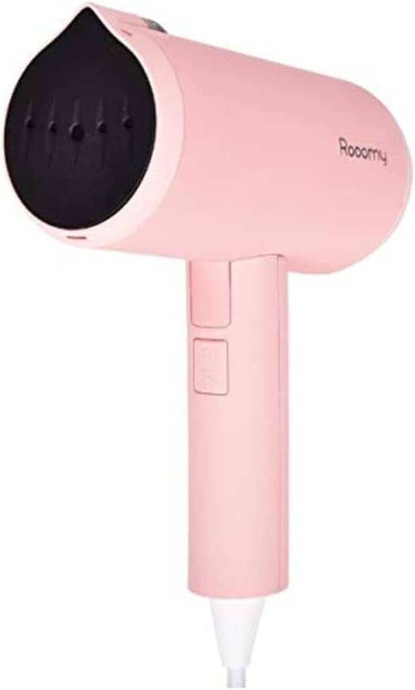 KALOSBEAUTYTECHNOLOG 衣類 Stylish Steamer ピンク RMSS401-G [ハンガーショット機能付き]