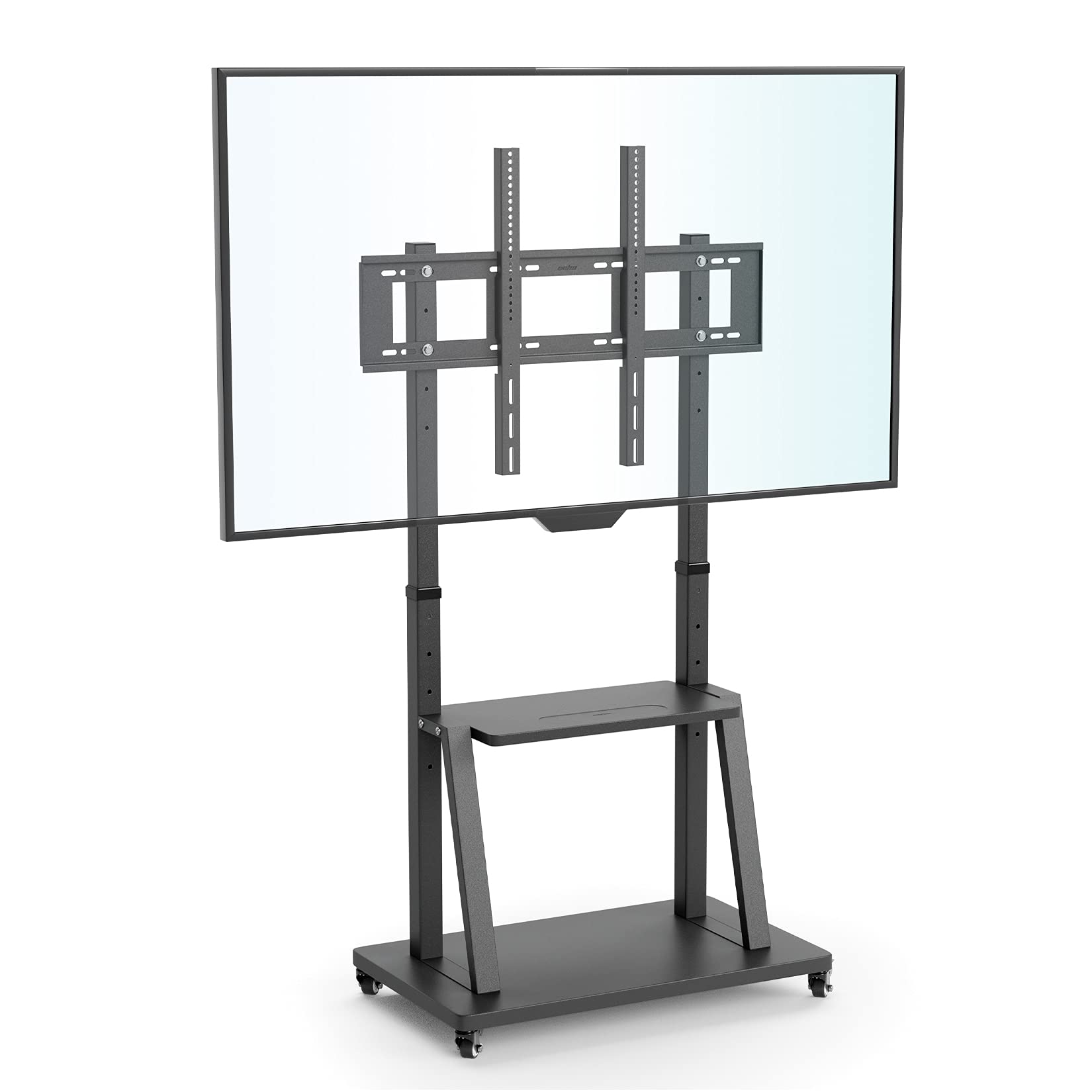テレビスタンド キャスター付き 32~100インチ テレビ台 大型テレビ 壁寄せスタンド ハイタイプ 耐荷重80kg 高さ調整 モニタースタンド 移動式 2段棚 ディスプレイスタン 61385 18,760円
