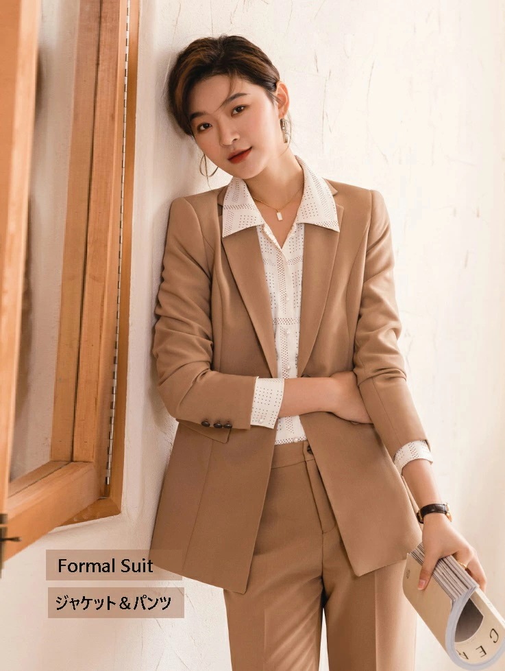 パンツスーツ スーツセット エレガント 上品 レディース スーツ フォマール 優雅 OL オフィス 通勤 就活 事務服 仕事 ビジネススーツ キャリア セレモニー 結婚式 二次会 卒業式 入学式 30