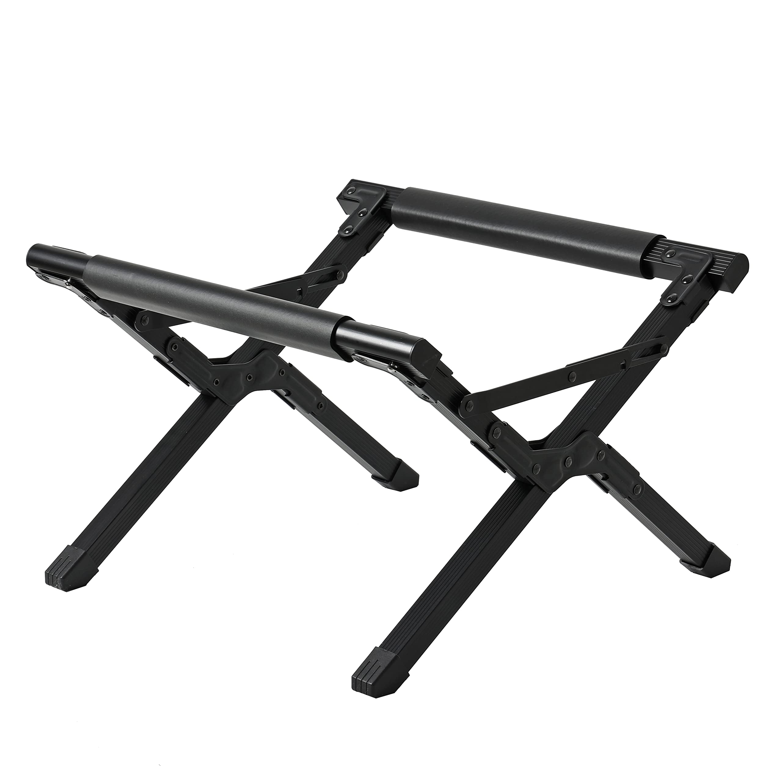 【Amazon.co.jp 限定】 キャプテンスタッグ(CAPTAIN STAG) クーラーボックス クーラーボックススタンド 2段階調節可能 アルミ製 キャリーバッグ付き ブラック UY-7044