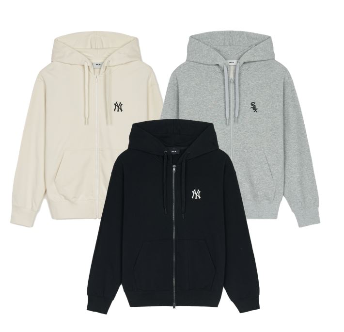 Basic Small Logo Hood Zip Up