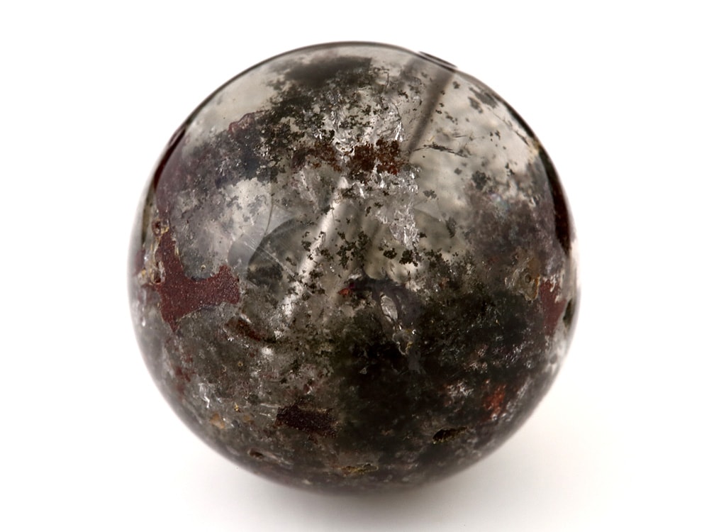 「1点もの 現品」 1粒売り ガーデンクォーツ 16mm パワーストーン バラ売り 天然石 パワーストーン ばら売り ビーズ 穴あき 1玉売り アクセサリー パーツ ハンドメイド アクセ z477-k