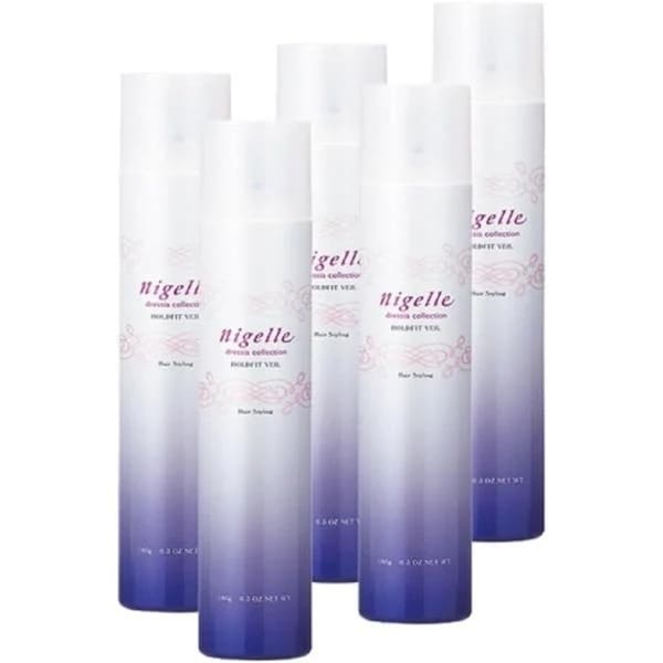 ニゼル ドレシア ホールドフィットヴェール 180g 5個セット ヘアスプレー スタイリング