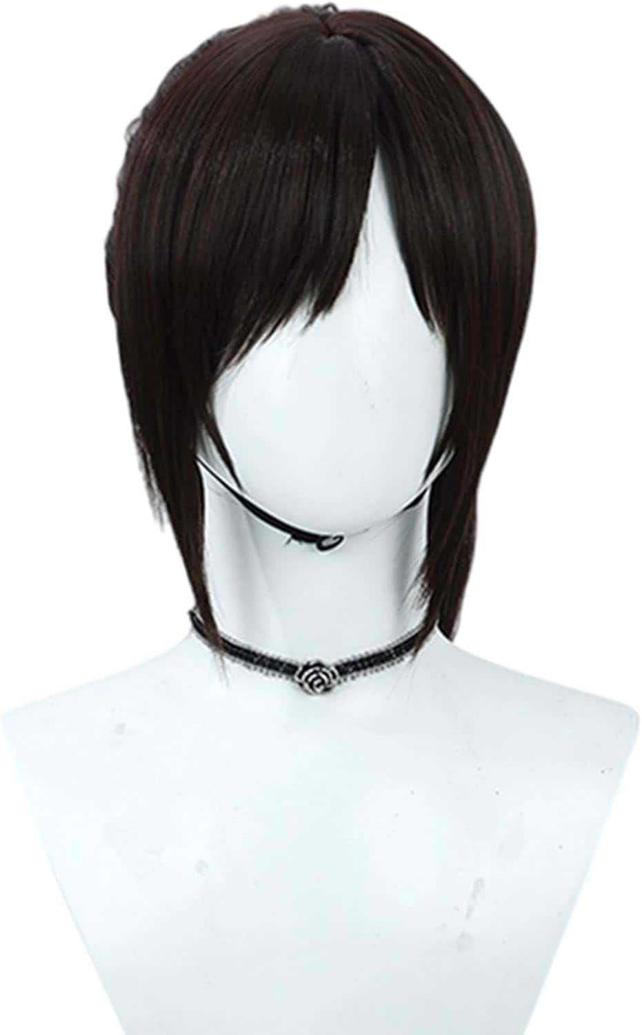 コスプレウィッグサシャブラウスSashaBrausポニーテール黒耐熱文化祭小物ハロウイーンウィッグかつらネット付きコスチューム