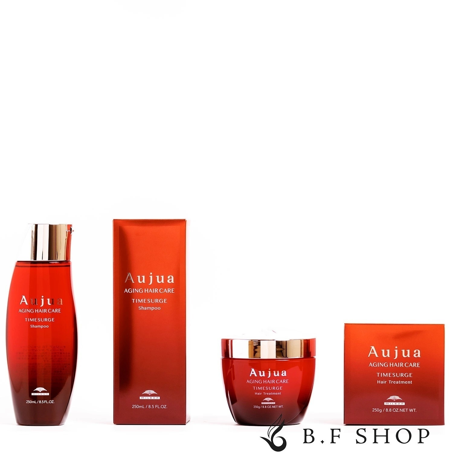 【セット品】ミルボン オージュア タイムサージ シャンプー ＆ ヘアトリートメント 250ml LSC