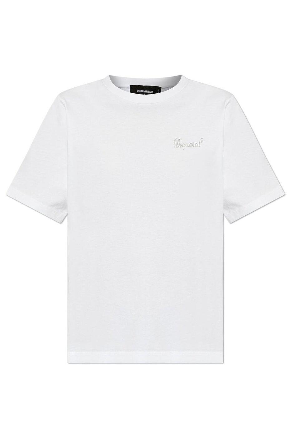 S75GD0452D20020100 ホワイト 春夏2025 Tシャツ レディース ia