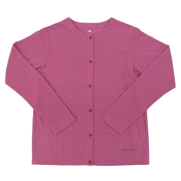 モンベル カーディガン レディース M ピンク ウイックロン Wickron Cardigan Women s RM1114463RDVT mont-bell