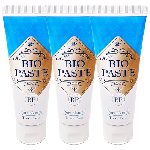 バイオペースト 60g*3本セット 歯磨き粉 フッ素なし 無添加 オーガニック 口臭ケア 研磨剤不使