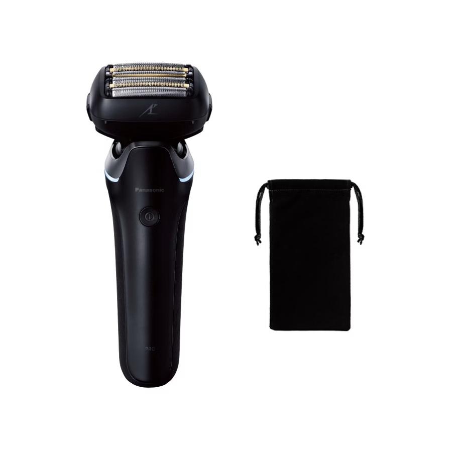 【ES-L650D-K】ESL650D-K　メンズシェーバー LAMDASH PRO6 クラフトブラック 6枚刃 ポーチ付