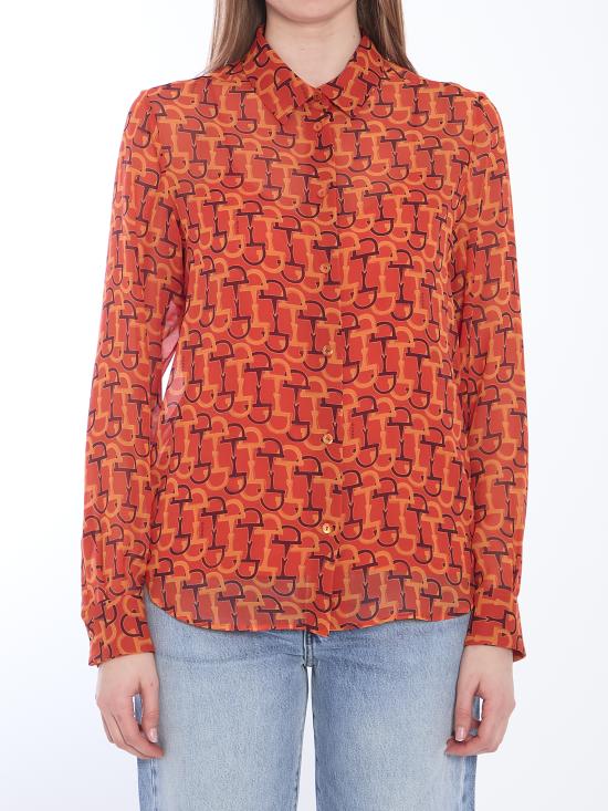 GUCCI Women Shirts 832898 ORANGE