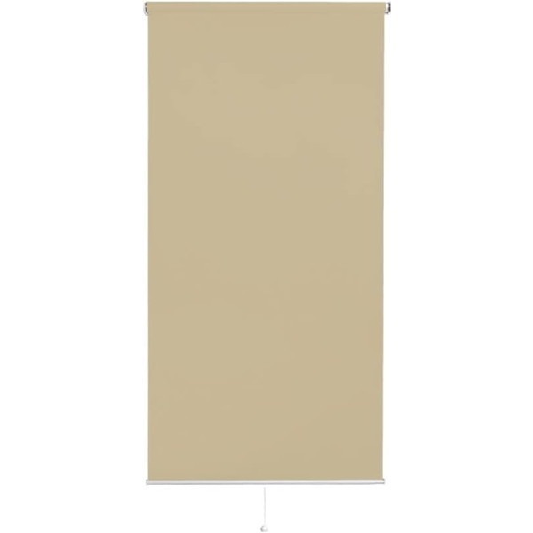 ホームテイスト SH-16-S90 壁空け不要!つっぱりロールスクリーン 幅90cm(遮光タイプ) BE ベージュ メーカー直送