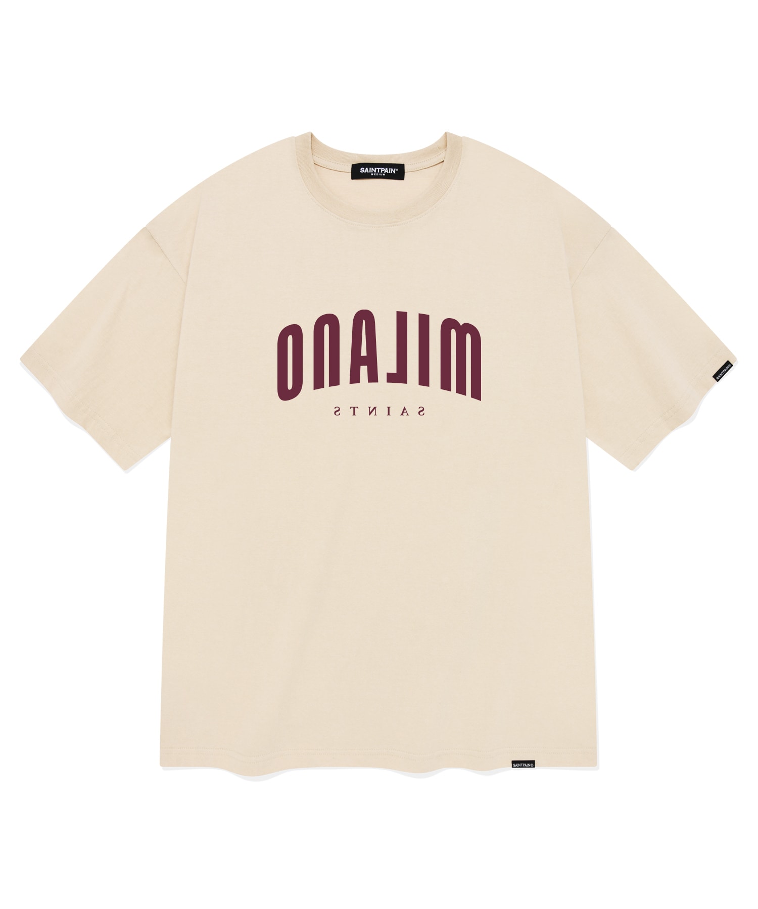 SP City Tour MILANO Short Sleeve T-Shirt-Beige