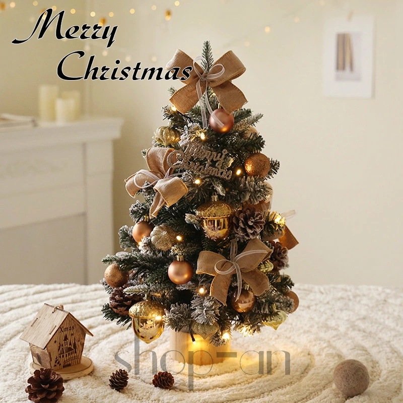 クリスマスツリー 卓上 45CM/60CM/90CM イルミネーション 卓上 ミニツリー DIY 組み立て簡単 キラキラ 雰囲気満々 クリスマスデコレーション インテリア クリスマス パーティー おし