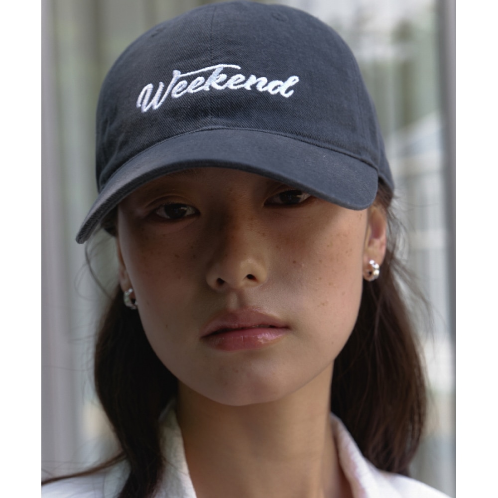 BYWEEKENDウィークエンドボールキャップ_チャコール