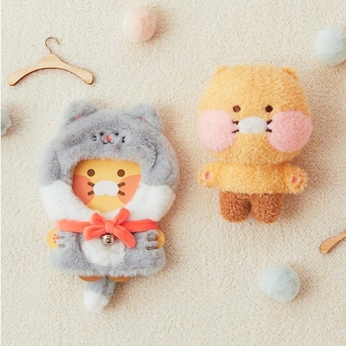 ベビードリーミング 頬ほんのり ふんわり ぬいぐるみ+猫のコスチュームセット_チュンシク