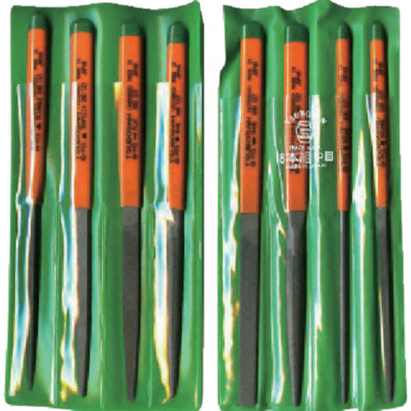 ツボサン　組ヤスリセット8本組 中目　ST00802