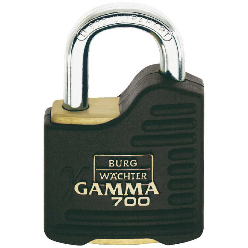 BURGWAECHTER　ブルクヴェヒター樹脂強化カバー付南京錠 ガンマ 700~55SB 　19171