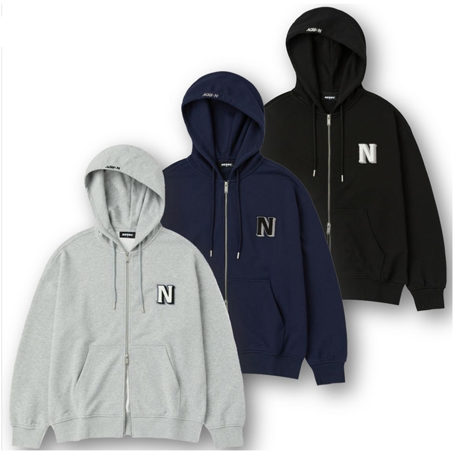 Classic N Hoodie Zip-up