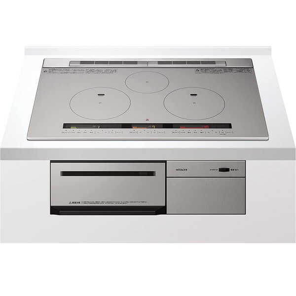 HT-M9HTWF-H メタリックグレー 火加減マイスター [ビルトインIHクッキングヒーター (IH3口幅75cm単相200V)]