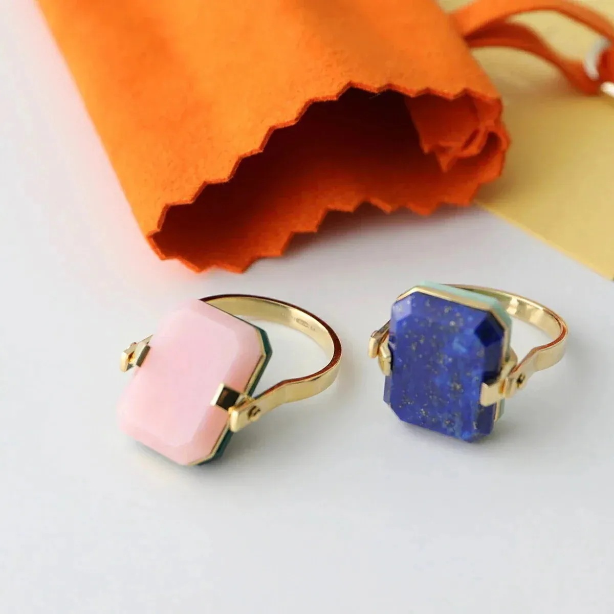 ALIITA アリータ リング SANDWHICH DECO RING レディース ストーン 天然石 アクセサリー 指輪 カラー2色】