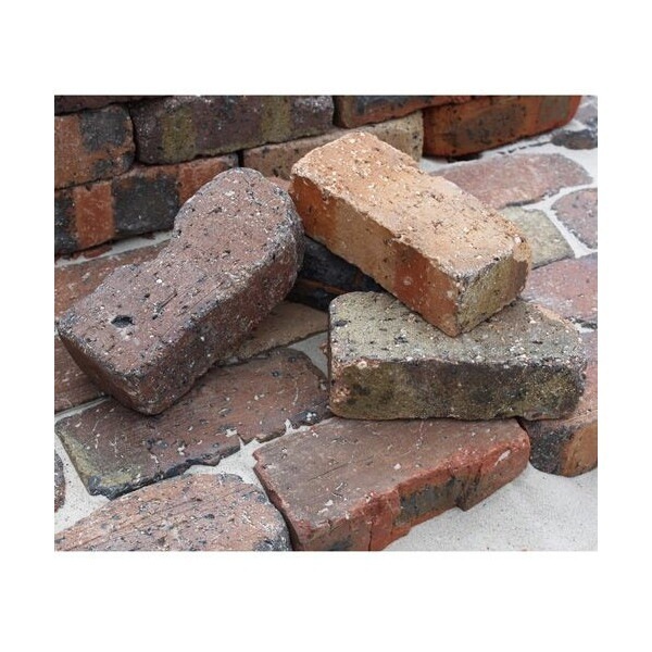 石原 アンティークレンガ フレイミングブリック タンブル 35個 メーカー直送