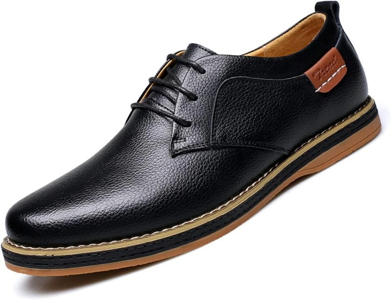 大きいサイズ ビジネスシューズ カジュアルシューズ メンズ おしゃれ レースアップ ビジネス 軽い カジュアル 滑りにくい 柔らかい 疲れない 26.5cm 通勤 黒 ネイビー 通学 ローカット ス