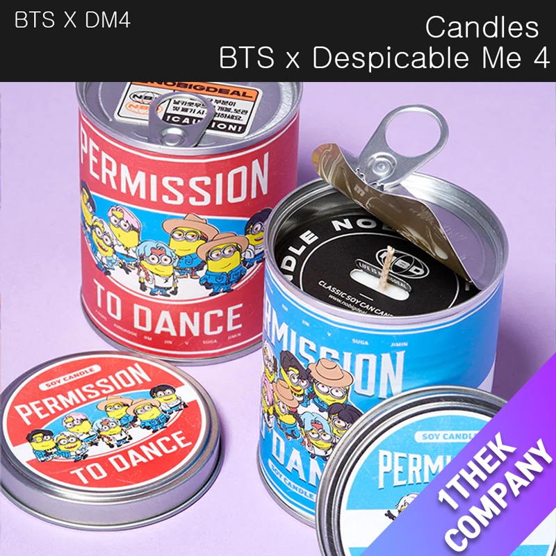 （Candles）BTS x Despicable Me 4 BTS X DM4 「Permission to Dance」