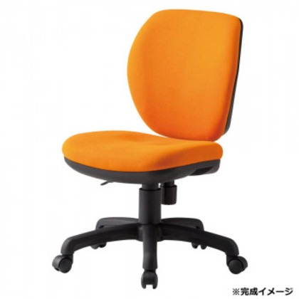 藤沢工業(TOKIO) オフィスチェア FST-77 オレンジ