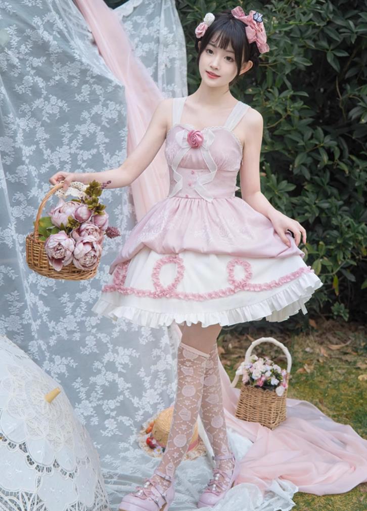 【新作登場 最安値!】197ロリータ ワンピース　 ゴスロリ コスプレ メイド服 コスチューム 文化祭 学園祭 衣装 仮装 ハロウィン おすすめ 可愛い ドレス　日常　写真　舞台　花嫁　洋服