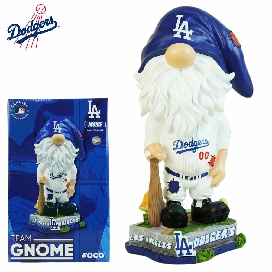 ロサンゼルス ドジャース 公式 インテリア マスコットFOCO LA DODGERS TEAM GNOMEノーム 小人 キャラクター 9.5インチメジャー リーグ ベー
