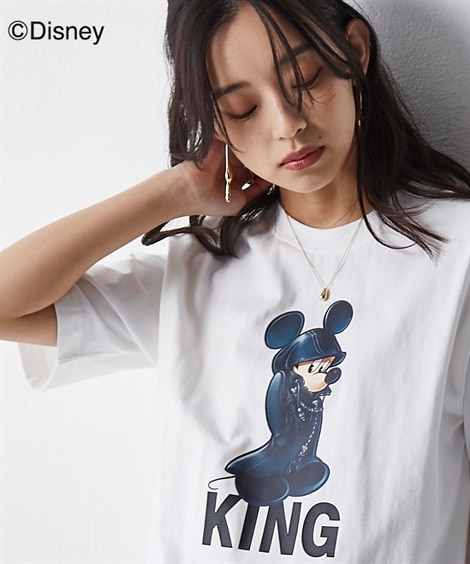 Tシャツ・カットソー 王様 ミッキーマウス /キングダム ハーツ/綿100％プリントTシャツ 大きいサイズ有 シックスタイル 5,404円