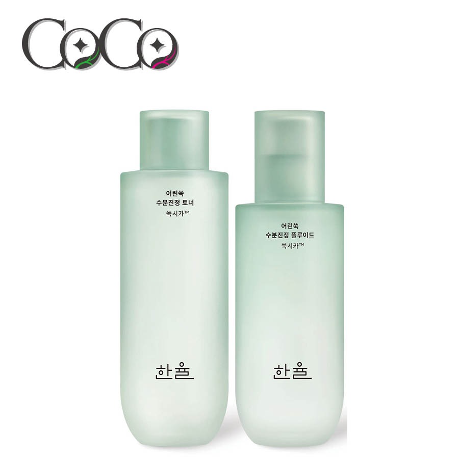 【正規品】新芽のヨモギカーミング ウォーター セット2種セット[トナー,フルイド]