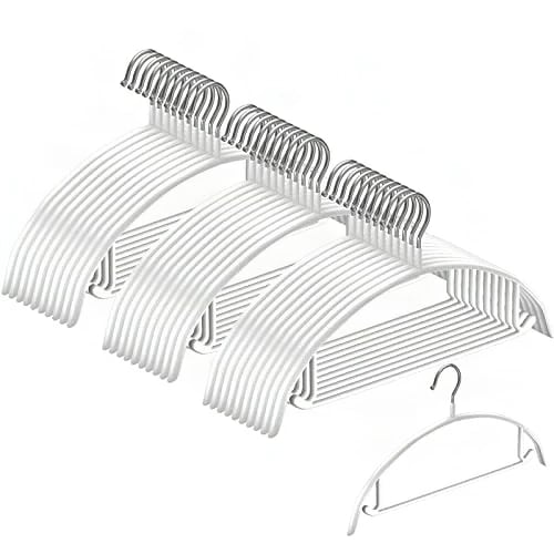 MIGABER ハンガー すべらない ハンガー かたくずれ防止 30本セット 洗濯物干し ハンガー ハンガー 洗濯 ハンガー 収納 跡がつかないハンガー ハンガー おしゃれ 滑らない 滑り落ちない は 4,714円