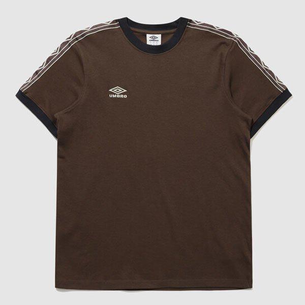 NQテープ半袖Tシャツ UR111CRS32 BROWN