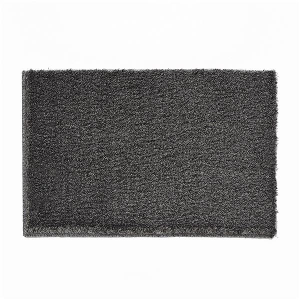 スミノエ 防炎/アレルブロックマット ネオグラス 約50x80cm ブラック