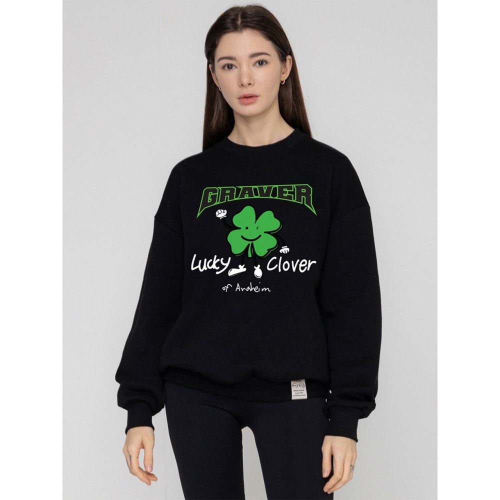 GRAVER ラッキークローバーセンターマンツーマン4color