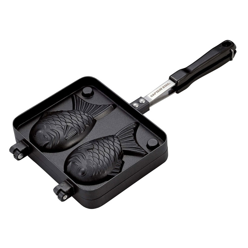 キャストアルミ たい焼き器 トレッキング キャンプ用品 (UG3089)