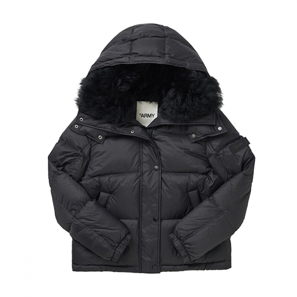 EVES SALOMONE 24W22WFV02760M07W C99 アーミーラムカラーロゴ女性用パッド