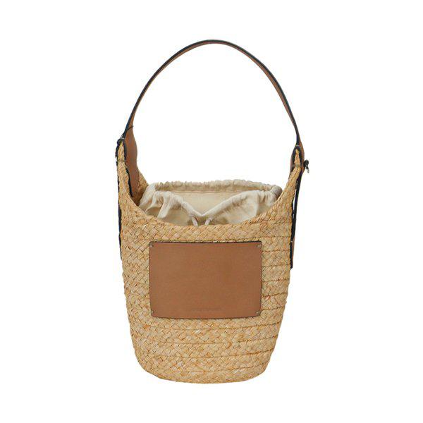 26SS 女性 ニシダ バケットバッグ ナチュラルキャラメル BAG51961 NATURALCARAMEL