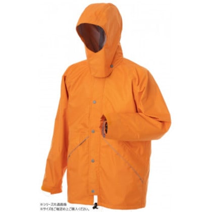 スミクラ レインウェア レインマスター ポリカ ジャケット オレンジ S J-613
