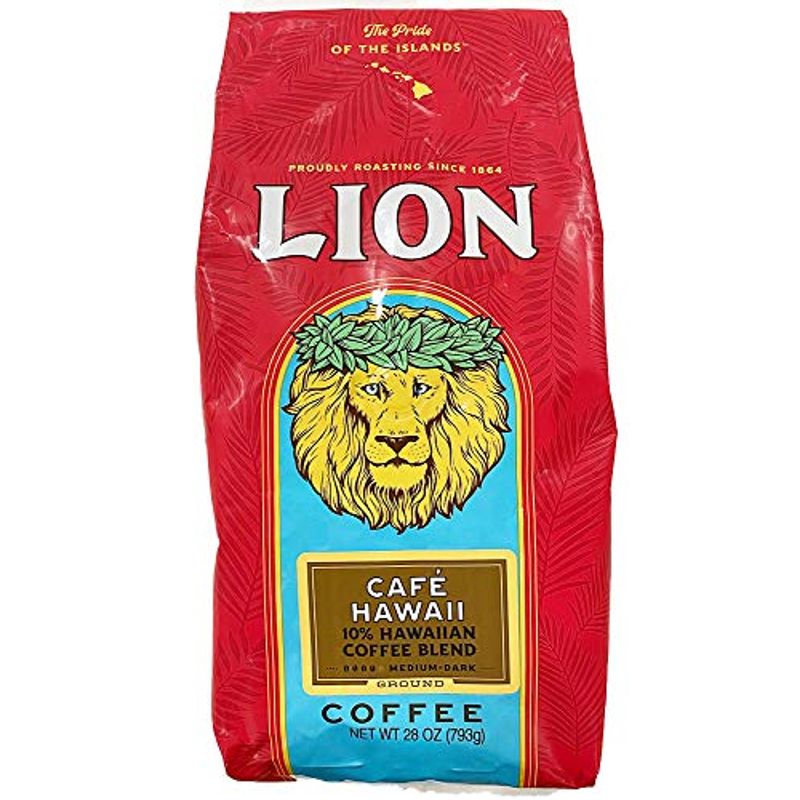 【特別セール品】 Cofe Lion Hawaii 793g4パック （粉） コーヒー ロースト ダーク ミディアム ハワイ カフェ レギュラーコーヒー