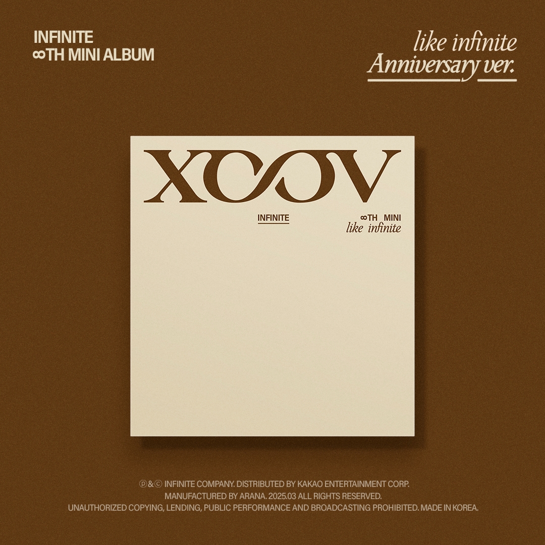 [7種セット] (Anniversary ver.) INFINITE ミニ8集 [LIKE INFINITE] チャート反映 公式グッズ