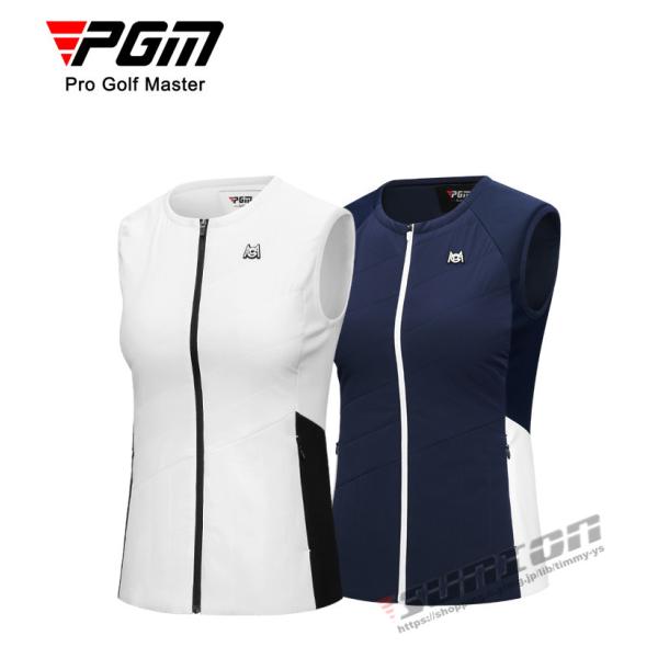 ゴルフベスト レディース 綿入り ベスト ベスト ゴルフウェア 防寒 保温 秋冬 スポーツウェア 女性用 カジュアル 通気性 おしゃれ