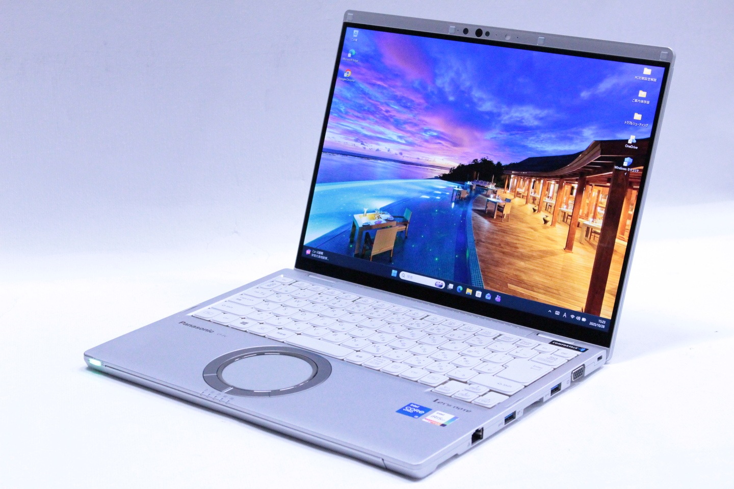 即配 希少タッチ液晶 バッテリー良好 11世代Corei5 Lets note CF-FV1R12VS LTE i5-1145G7 16GB SSD256GB 14.0QHD リカバリ -AA評価