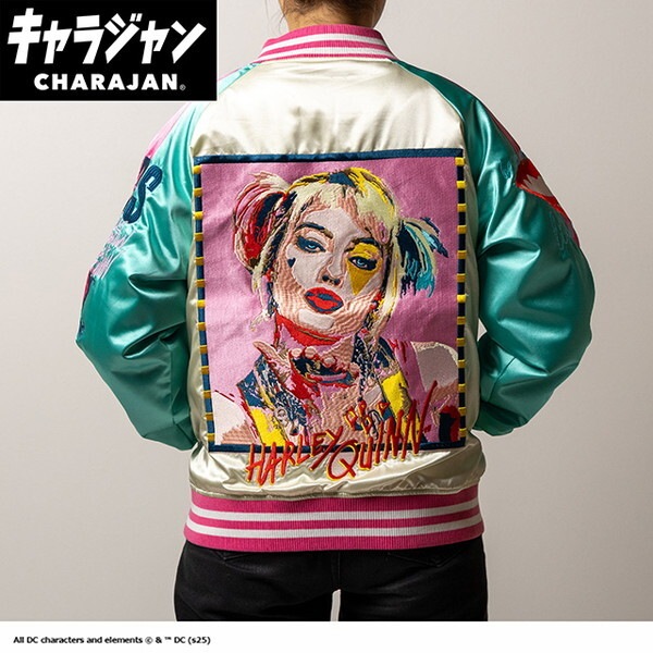 4105083300 DC バーズ・オブ・プレイ スカジャン(L)