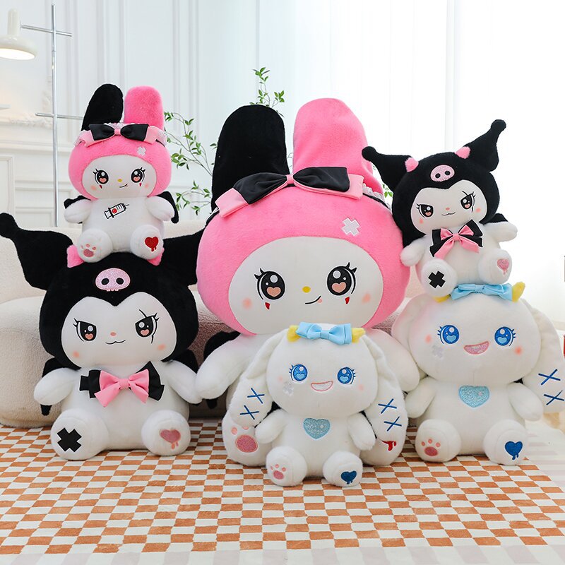 10魔クロメ ベリーベリーベアシリーズ ドール ジェイドドッグメロディ ぬいぐるみまくら