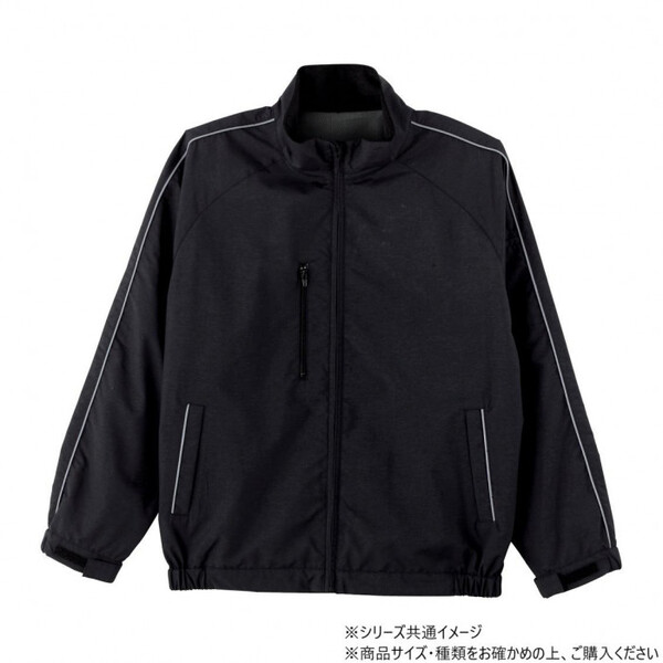 3300 カラーブルゾン 3Lサイズ ブラック(4)